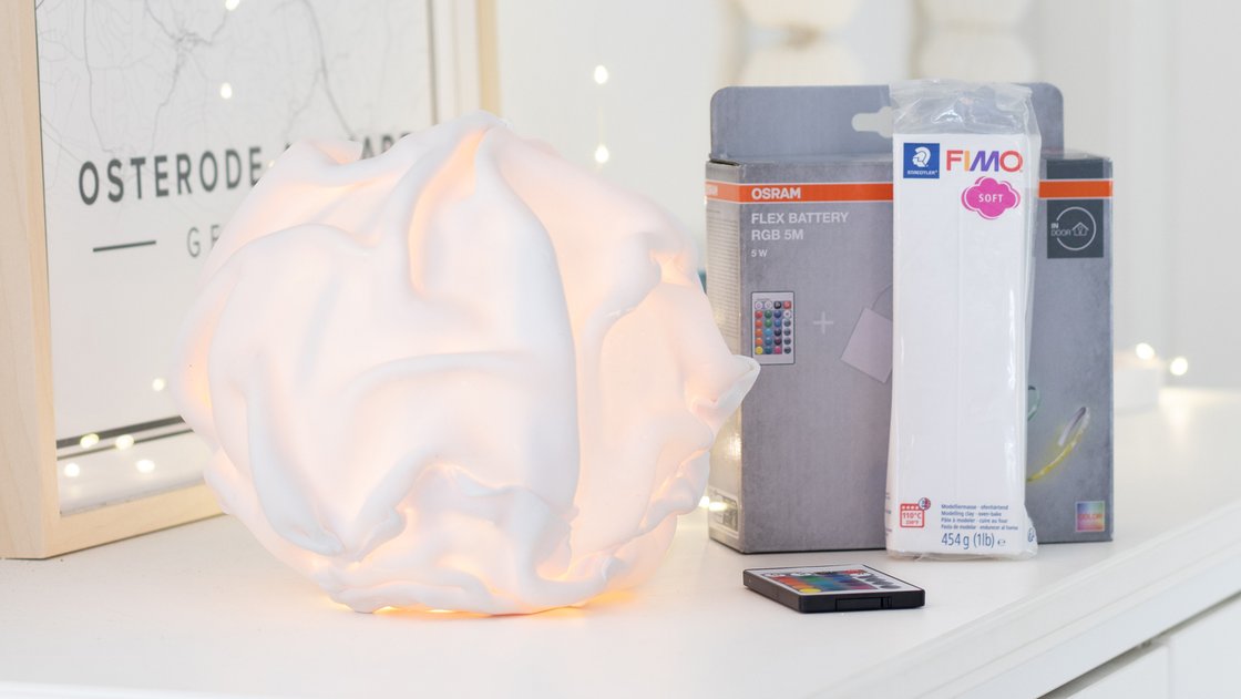 Clayshop.eu Fabric Lamp With fimo000